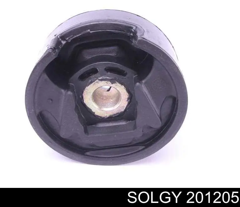 Подушка (опора) двигуна нижня (сайлентблок) 201205 Solgy