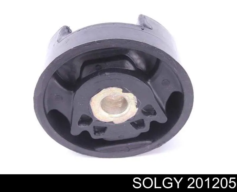 Подушка (опора) двигуна нижня (сайлентблок) 201205 Solgy