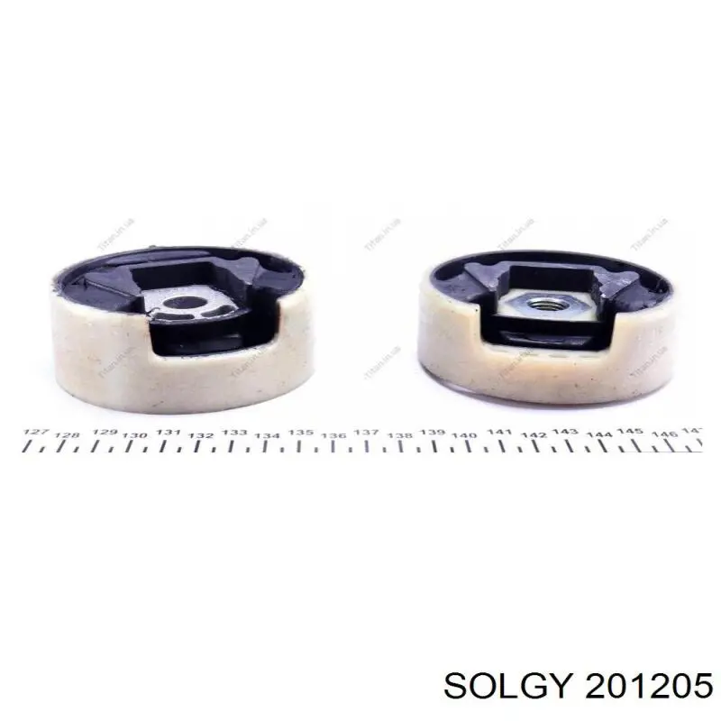 Подушка (опора) двигуна нижня (сайлентблок) Solgy 201205 ціна, від 8.79 USD