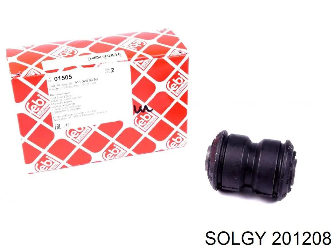 Купити 201208 Solgy Сайлентблок ресори, передній