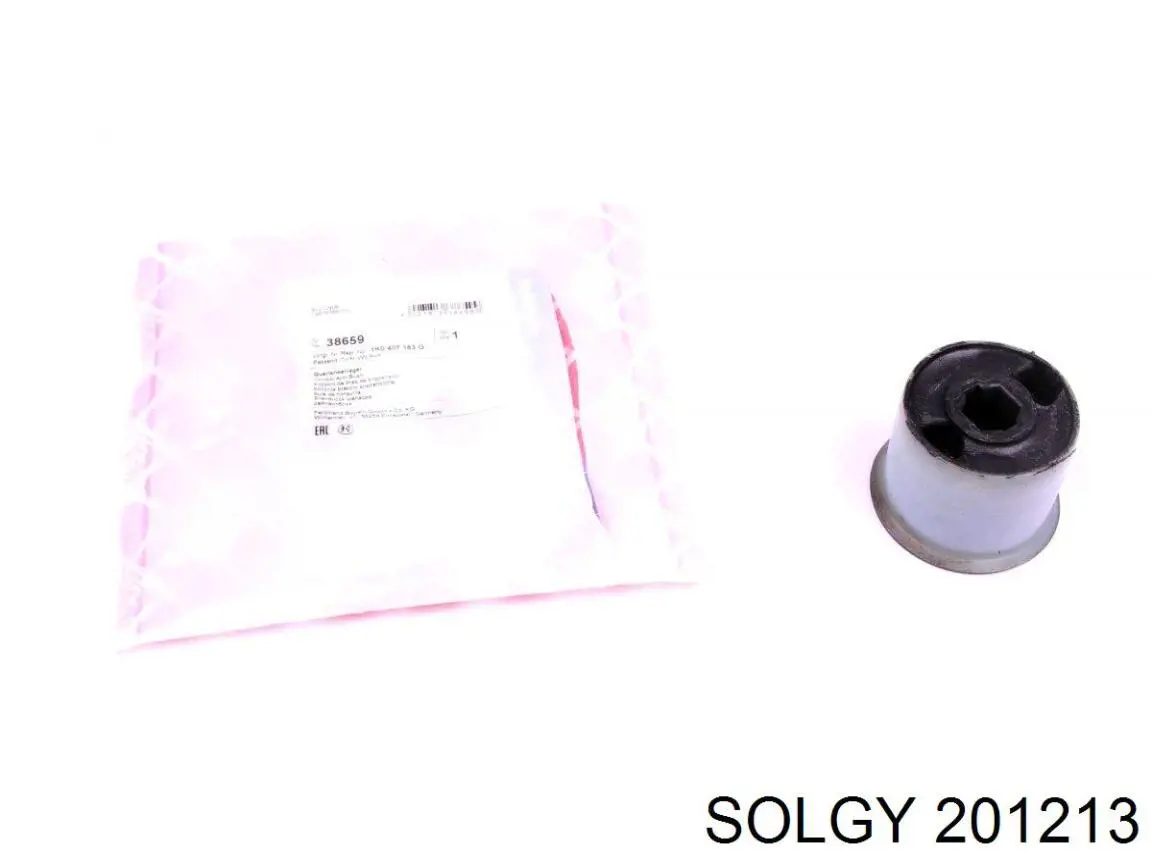 Сайлентблок переднього нижнього важеля 201213 Solgy