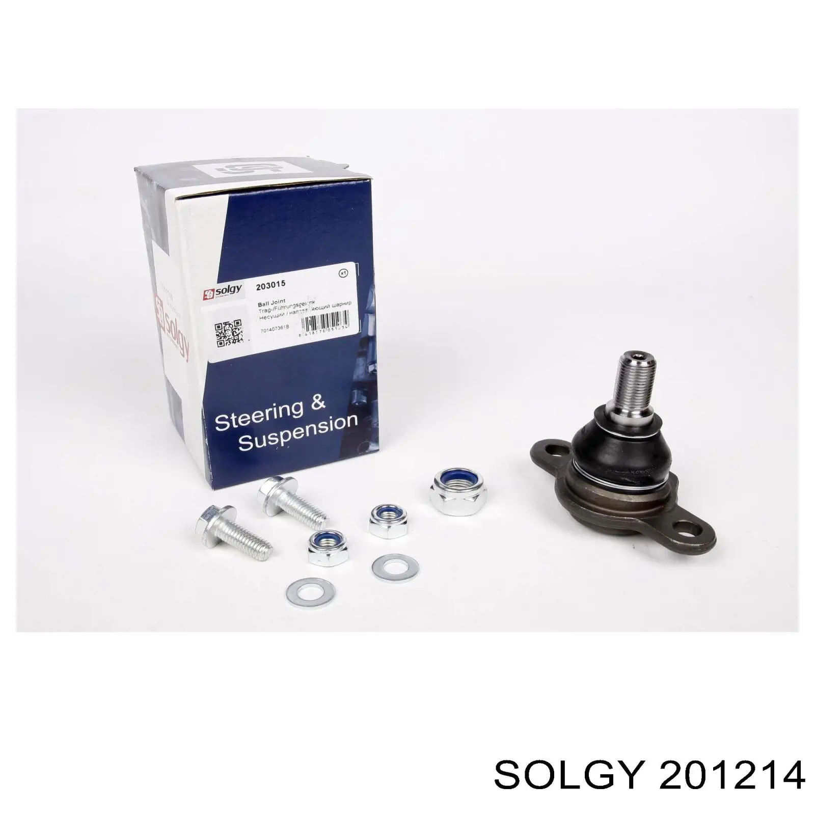 Сайлентблок переднього важеля 201214 Solgy