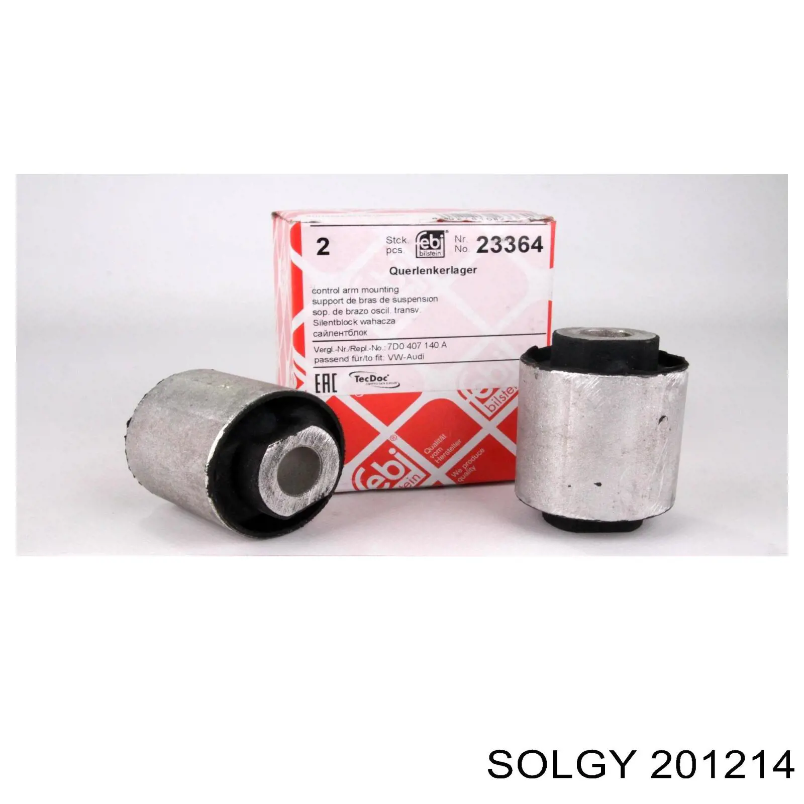 201214 Solgy Сайлентблок переднього нижнього важеля