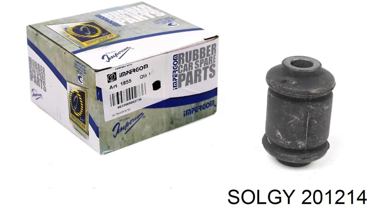 Сайлентблок переднього важеля 201214 Solgy