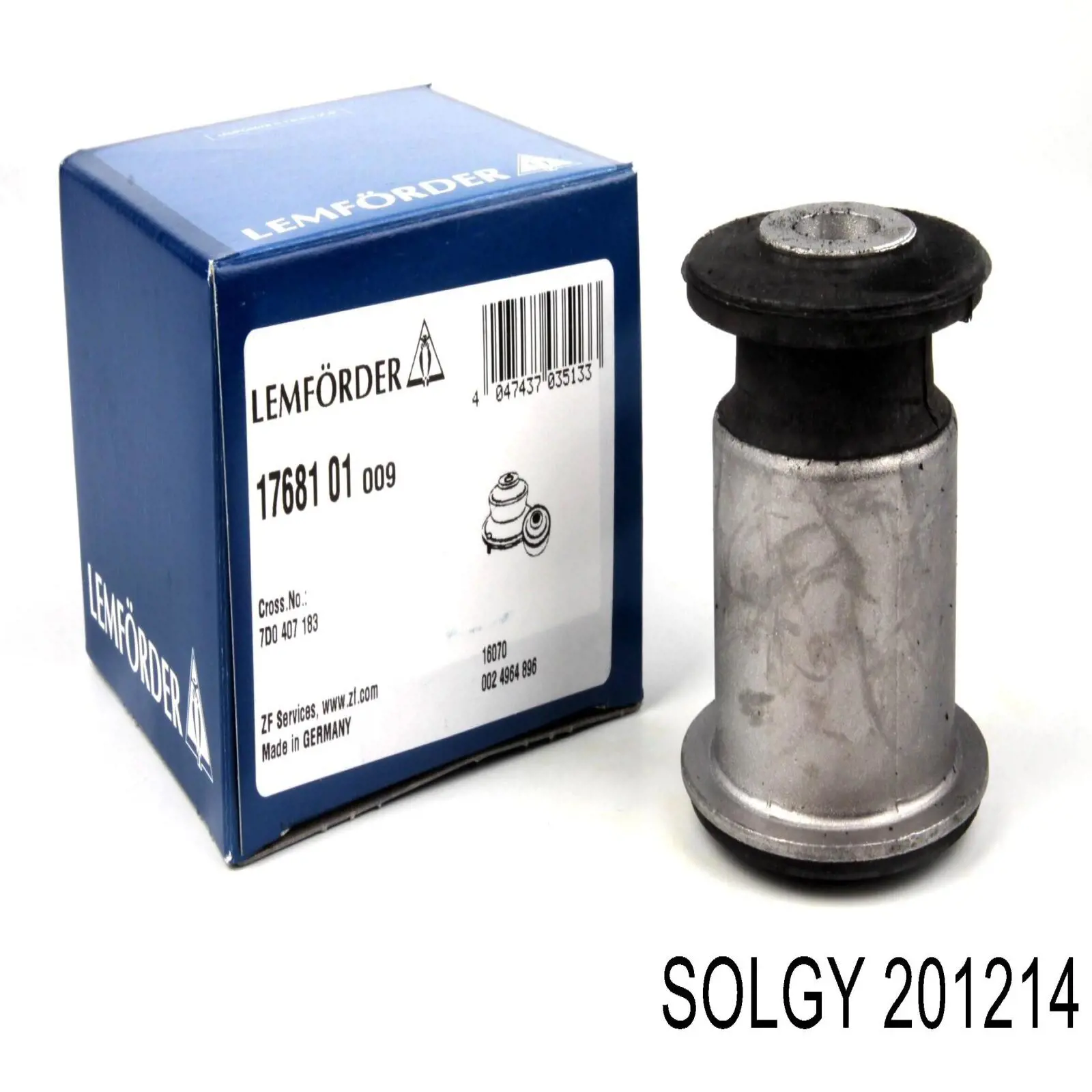 201214 Solgy Сайлентблок переднього нижнього важеля