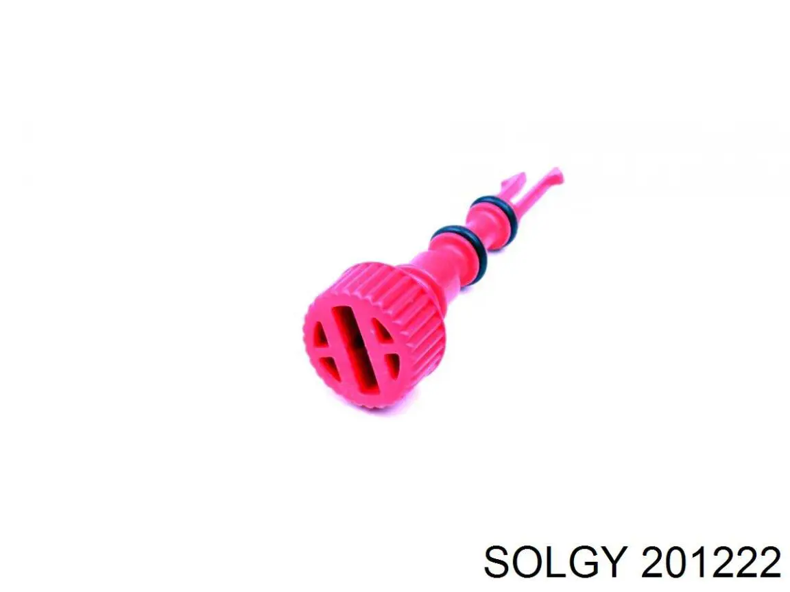 201222 Solgy Кронштейн/подушка кріплення радіатора, нижній