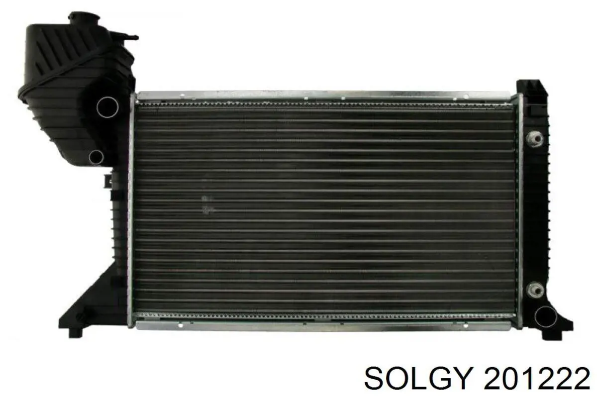 Купити 201222 Solgy Подушка радіатора охолодження, нижня
