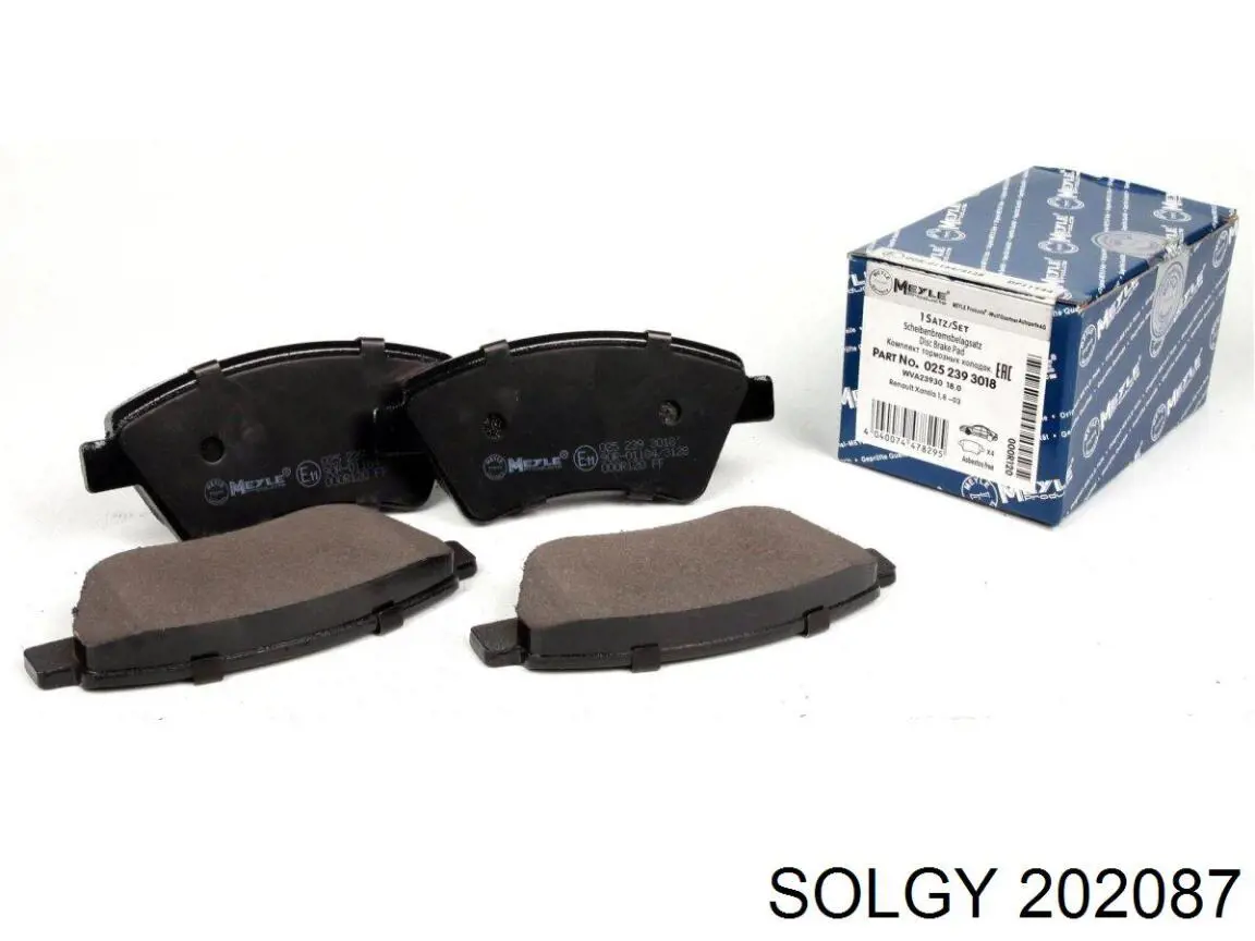 Купити 202087 Solgy Відбійник важеля переднього нижнього