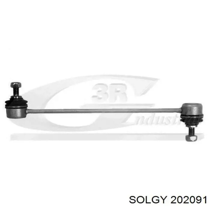 Стійка стабілізатора переднього 202091 Solgy