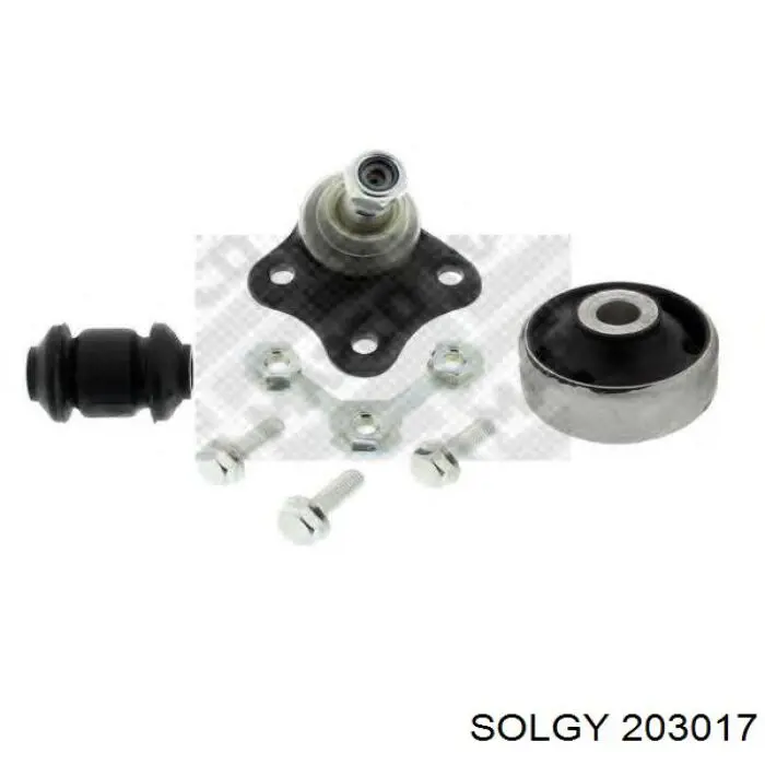 Кульова опора, нижня, права 203017 Solgy