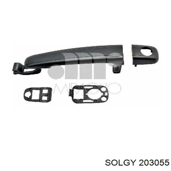 Кульова опора, нижня 203055 Solgy