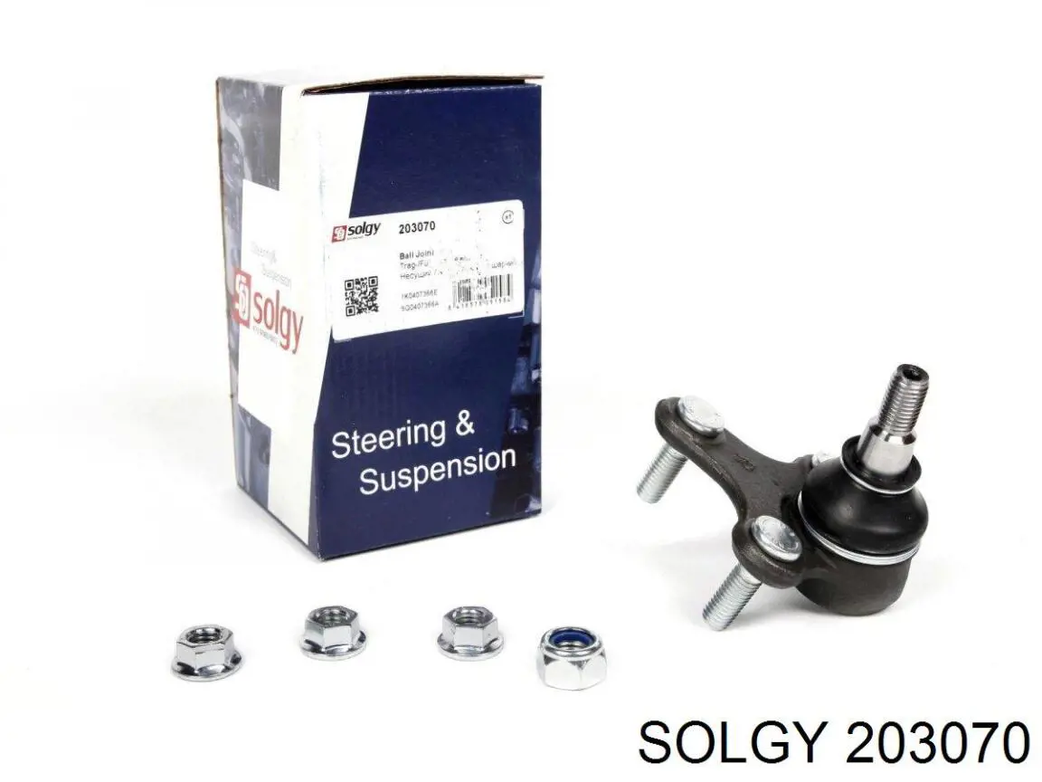 Кульова опора, нижня, права Solgy 203070 ціна, від 11.43 USD