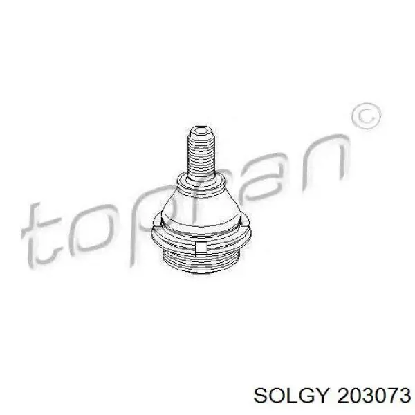 Кульова опора, нижня Solgy 203073 ціна, від 6.63 USD
