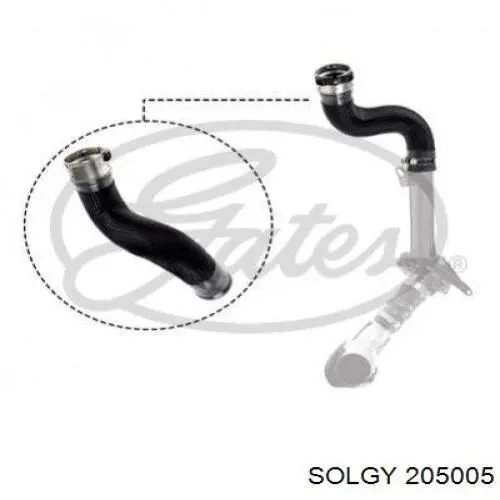 Рульова тяга 205005 Solgy