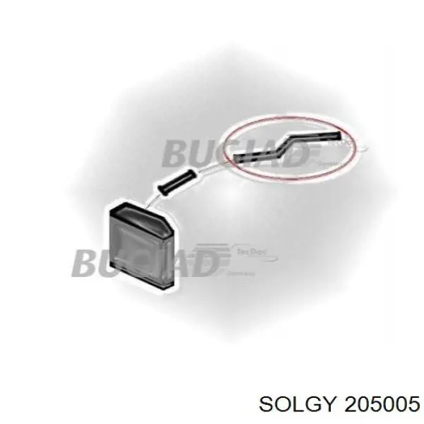 205005 Solgy Тяги кермові