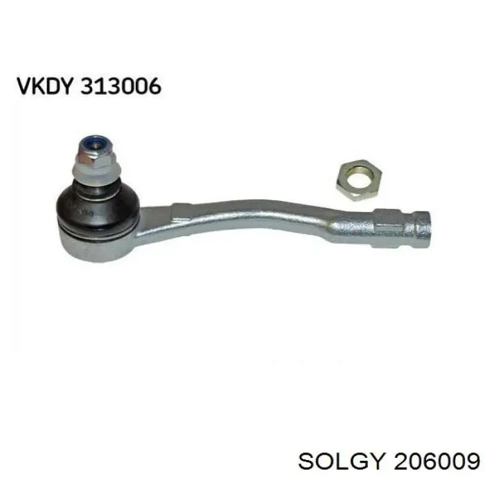 Наконечник рульовий Solgy 206009 ціна, від 10.75 USD