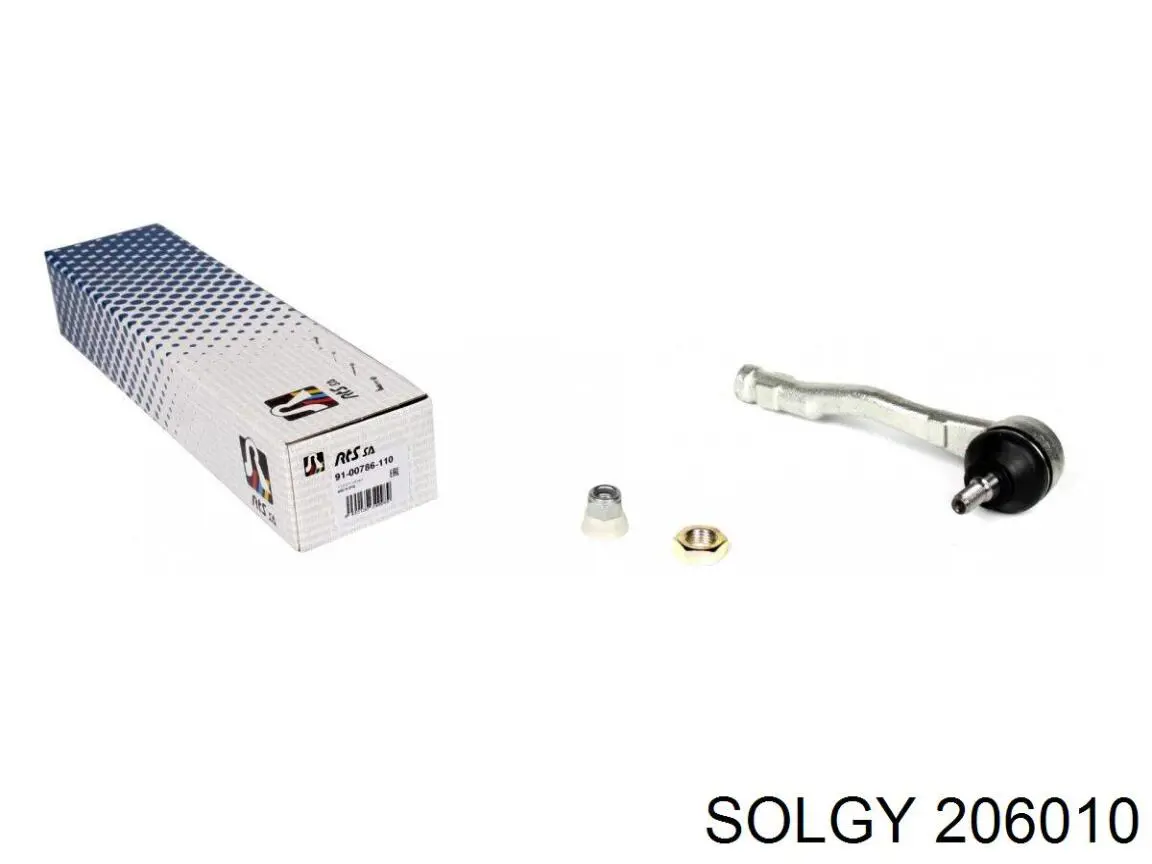 Рульовий наконечник 206010 Solgy