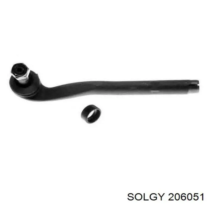 Рульовий наконечник 206051 Solgy