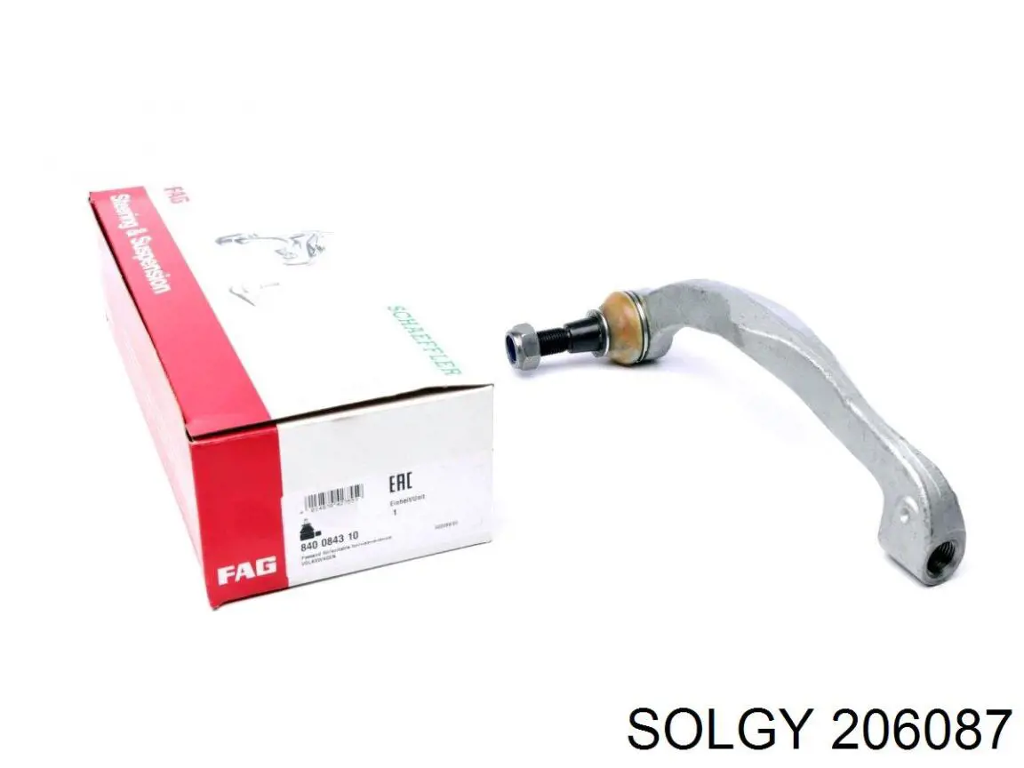 Накінечник рульової тяги, зовнішній Solgy 206087