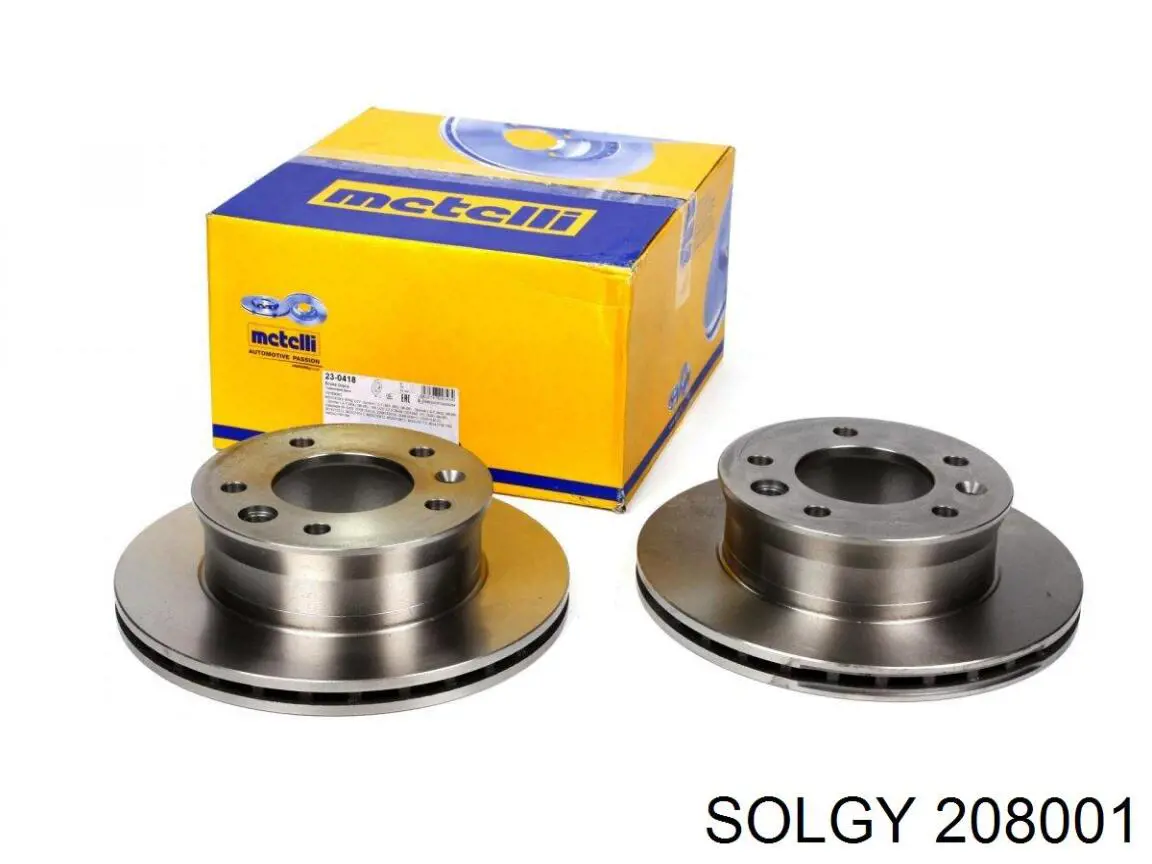 Купити 208001 Solgy Ротор гальмівний