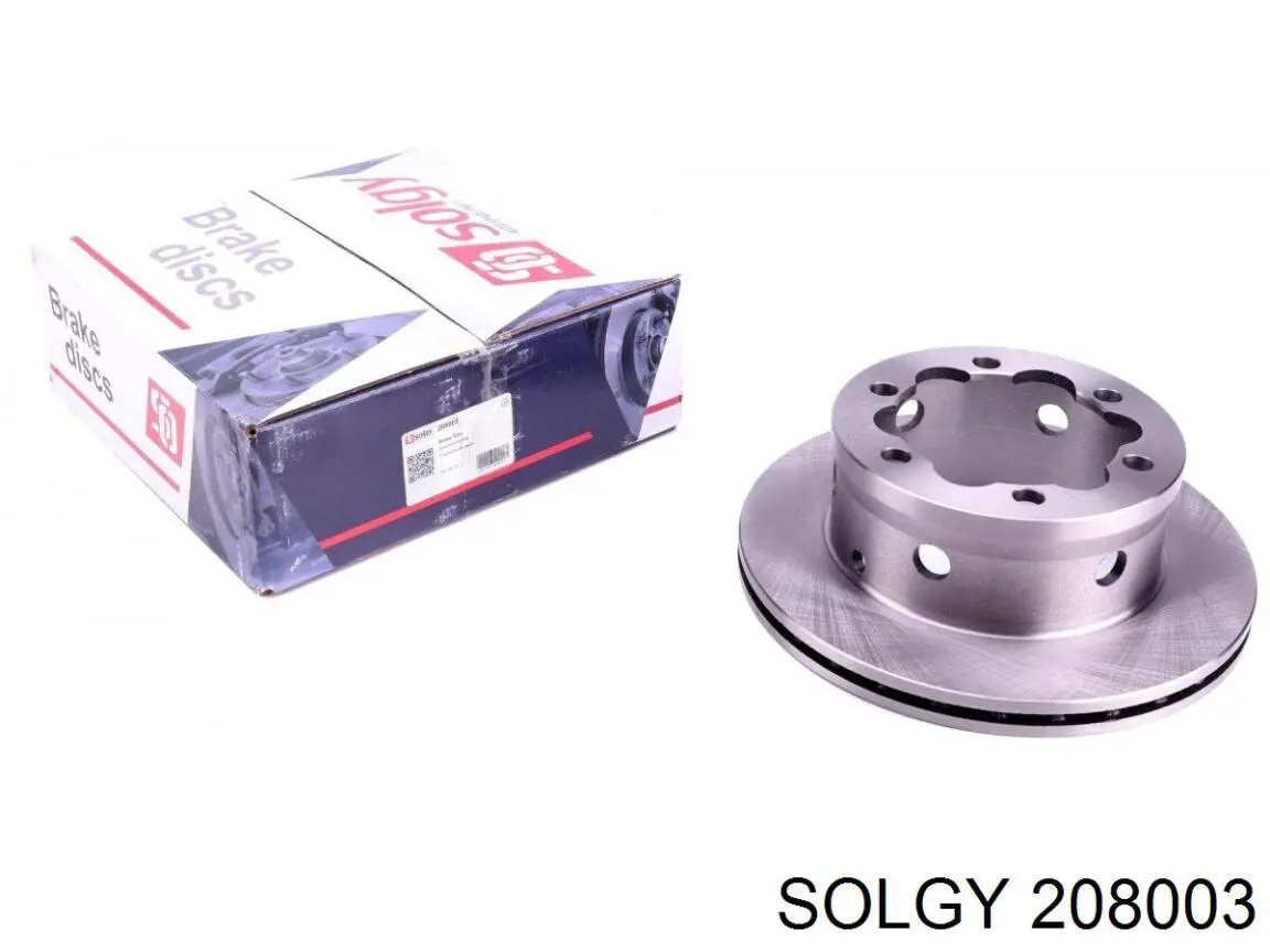 208003 Solgy Дискові гальма