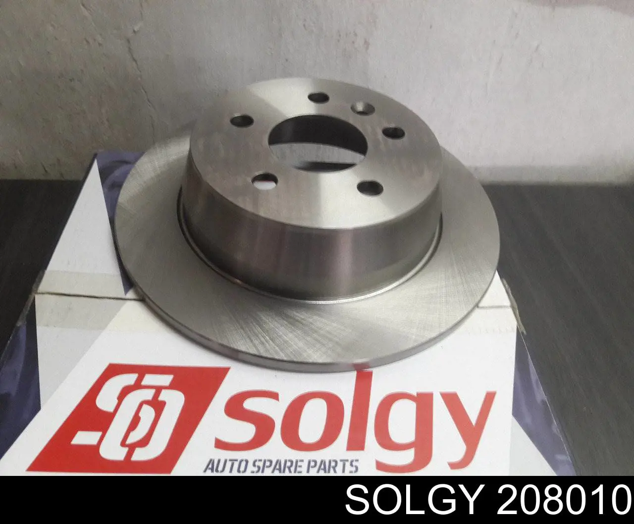 Купити 208010 Solgy Диск заднього гальма