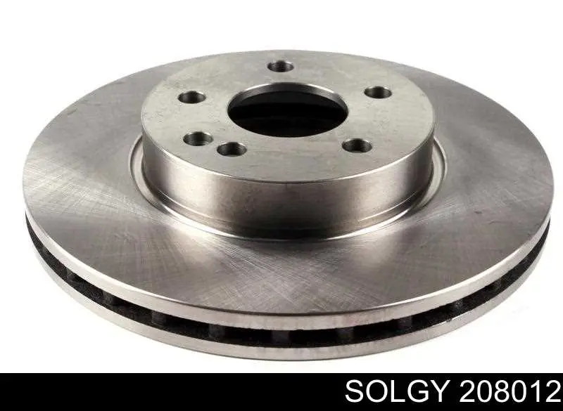 Диск переднього гальма Solgy 208012 ціна, від 36.15 USD