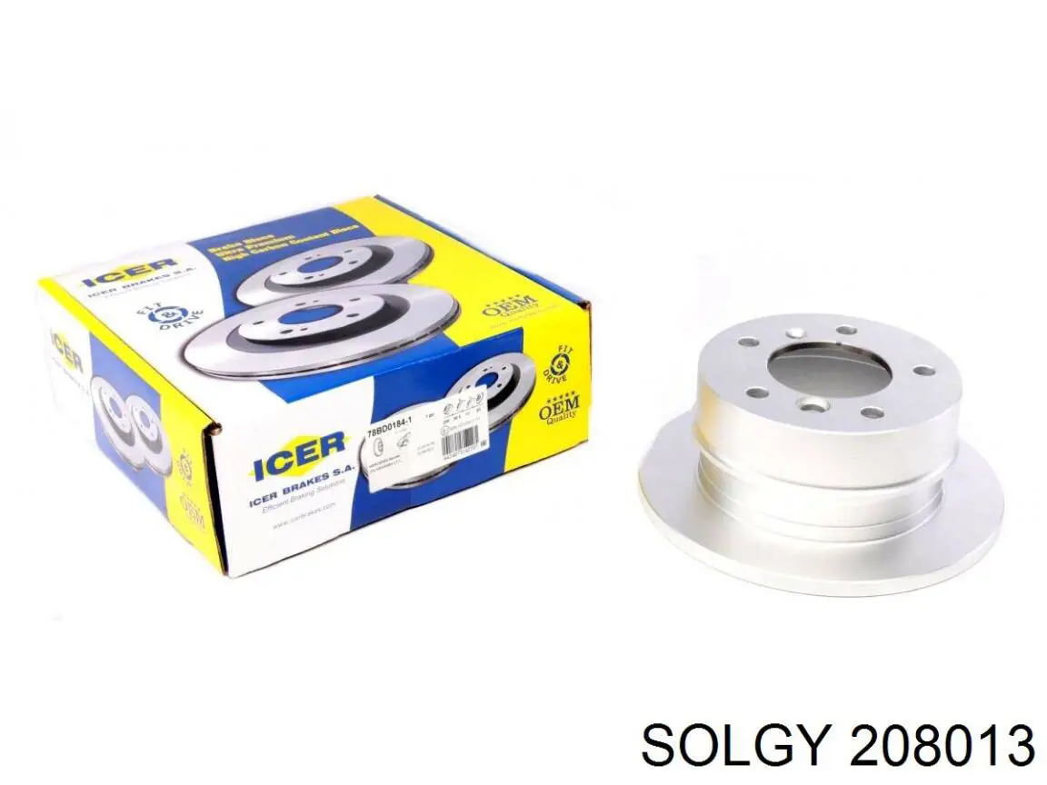 208013 Solgy Дискові гальма