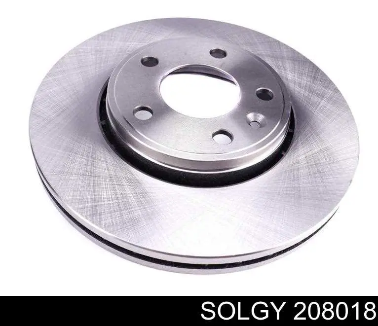 Диск переднього гальма Solgy 208018 ціна, від 39.46 USD