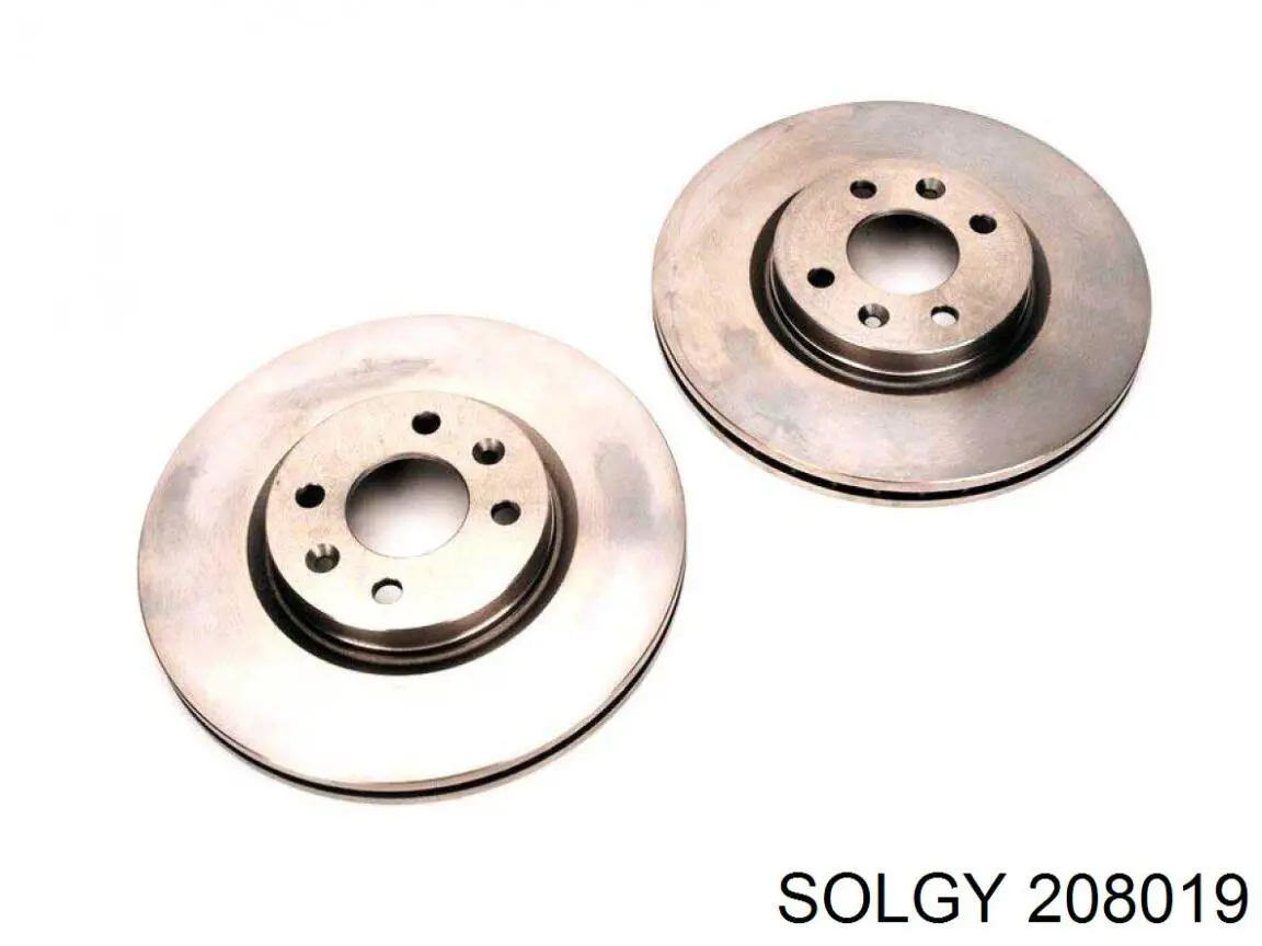 208019 Solgy Гальмо дискове переднє