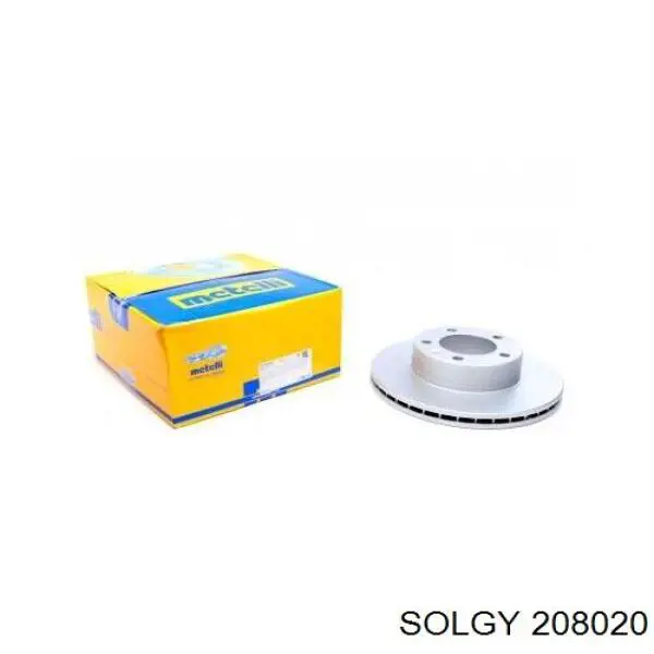 208020 Solgy Гальмо дискове переднє