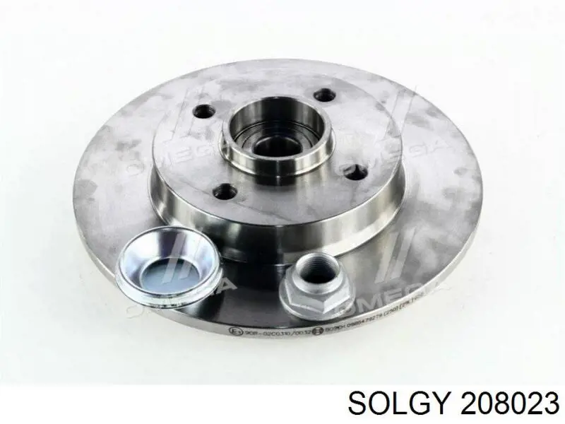 Купити 208023 Solgy Диск заднього гальма
