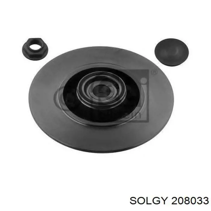 Задні дискові гальма Solgy 208033 ціна, від 58.48 USD