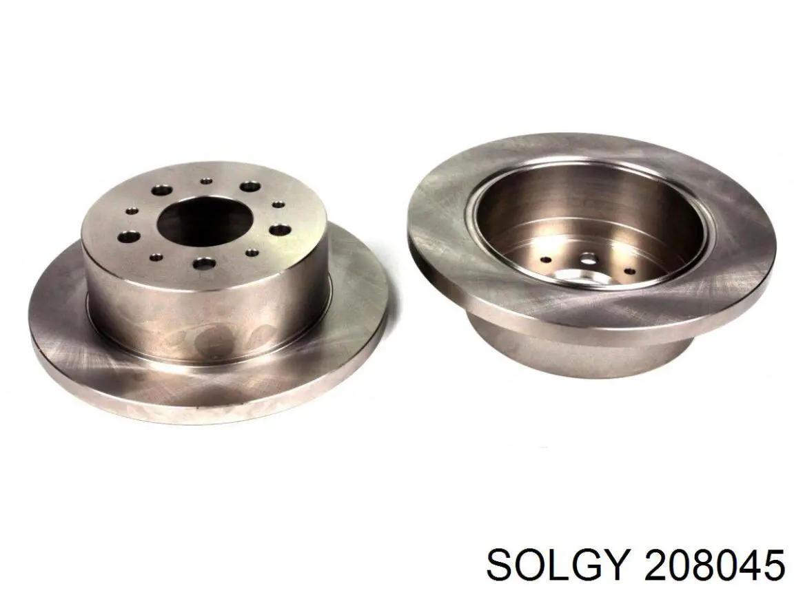 Гальмівні диски 208045 Solgy