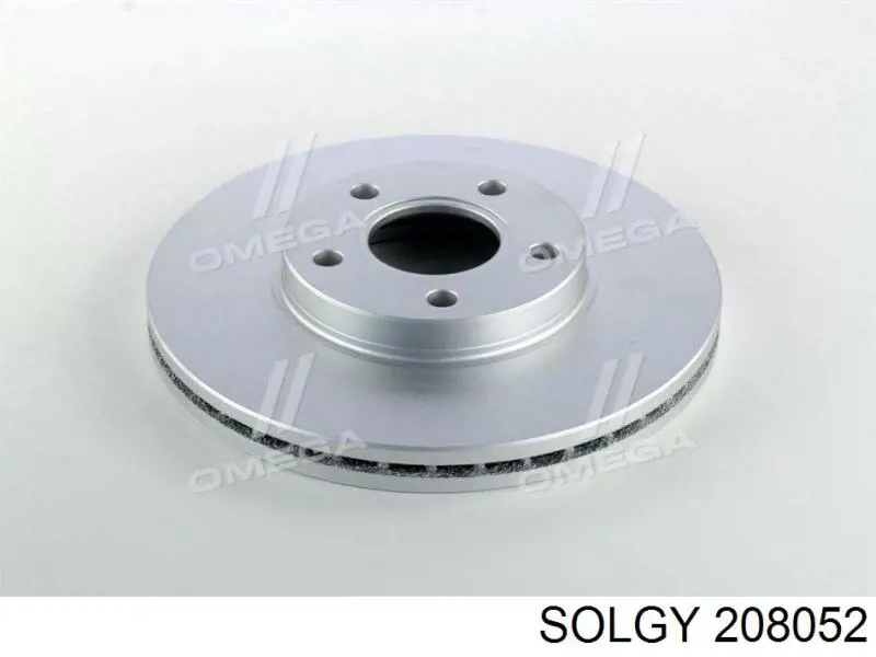 Диск переднього гальма Solgy 208052 ціна, від 33.85 USD