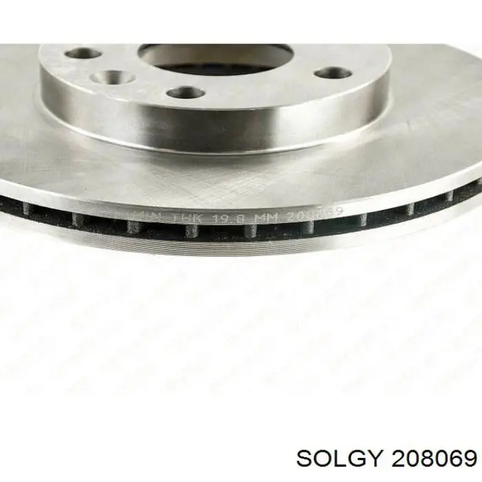 Купити 208069 Solgy Ротор гальмівний