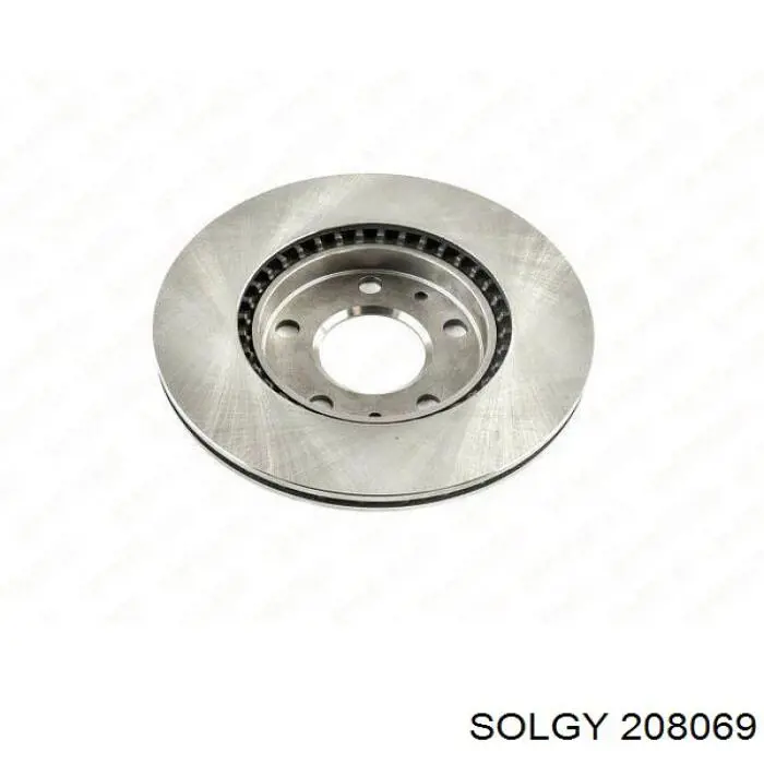 Гальмівні диски передні 208069 Solgy
