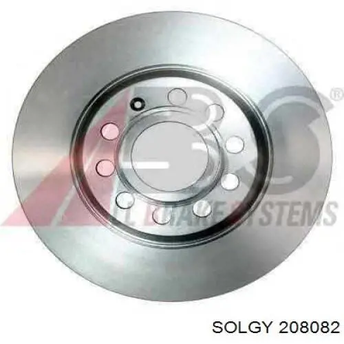 Купити 208082 Solgy Диск заднього гальма