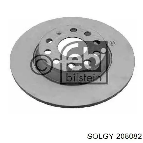 Гальмівні диски 208082 Solgy