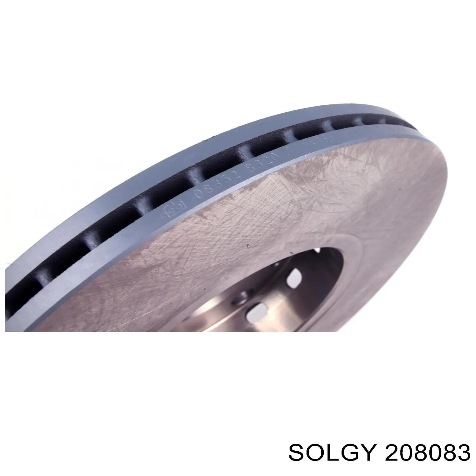Гальмівні диски передні 208083 Solgy