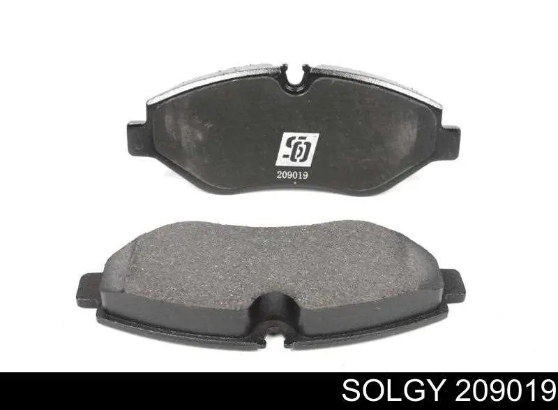 Гальмівні колодки Solgy 209019 ціна, від 18.77 USD