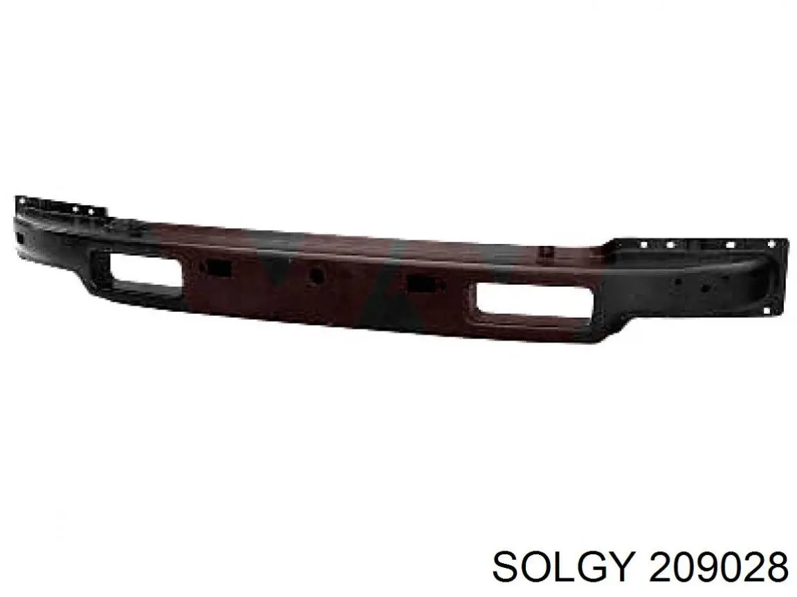 209028 Solgy колодки гальмові задні, дискові
