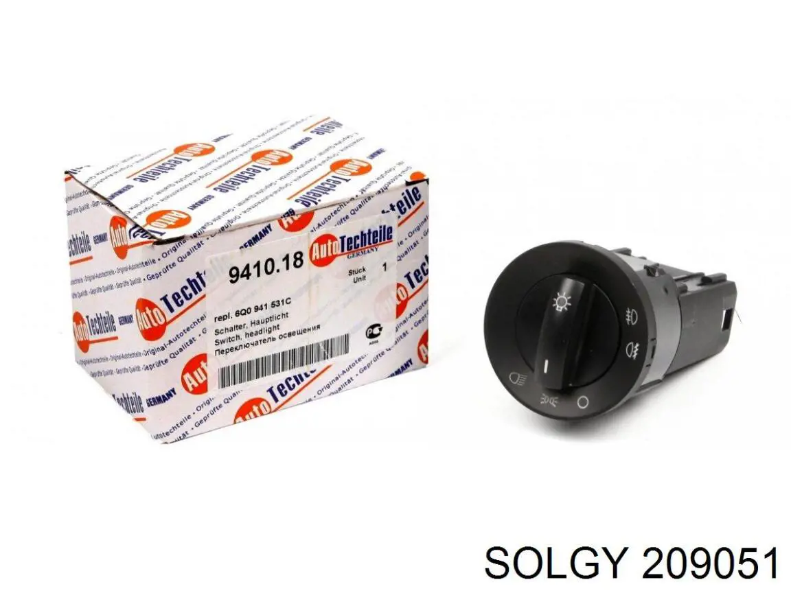 Купити 209051 Solgy Гальмівні колодки гальма стоянки