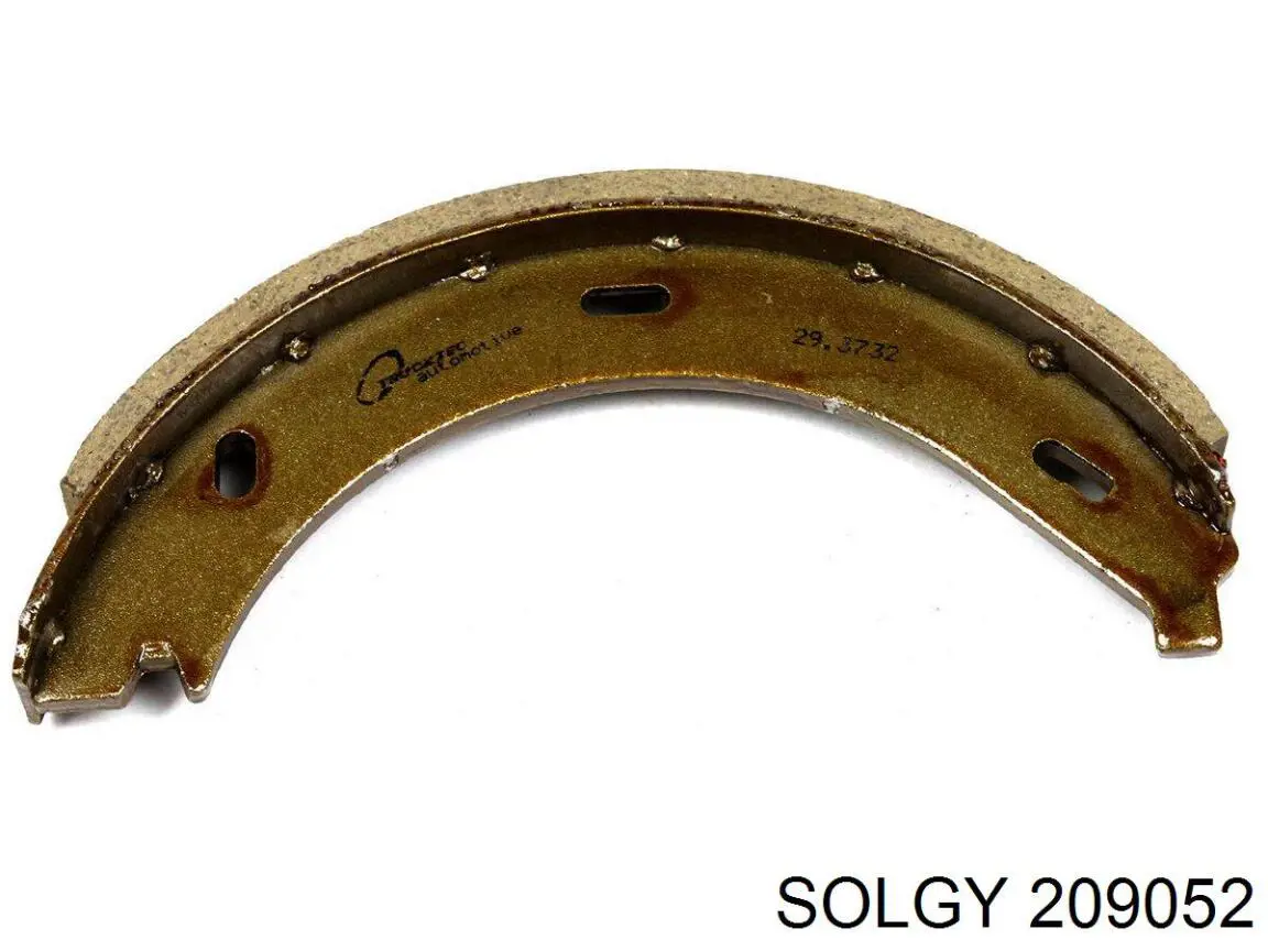 Купити 209052 Solgy Гальмівні колодки гальма стоянки