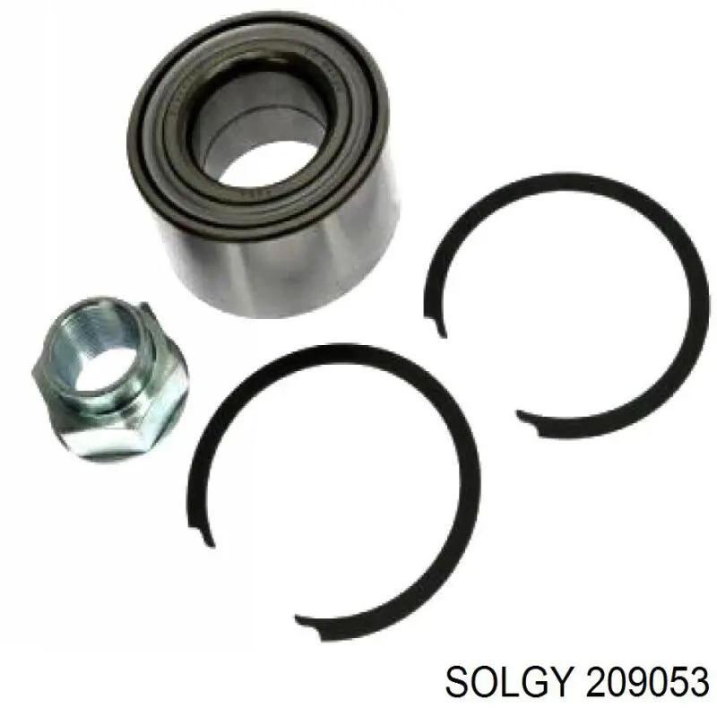 Колодки ручника / стоянкового гальма Solgy 209053 ціна, від 15.36 USD