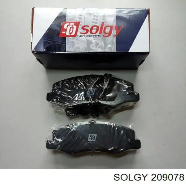Купити 209078 Solgy Задні колодки