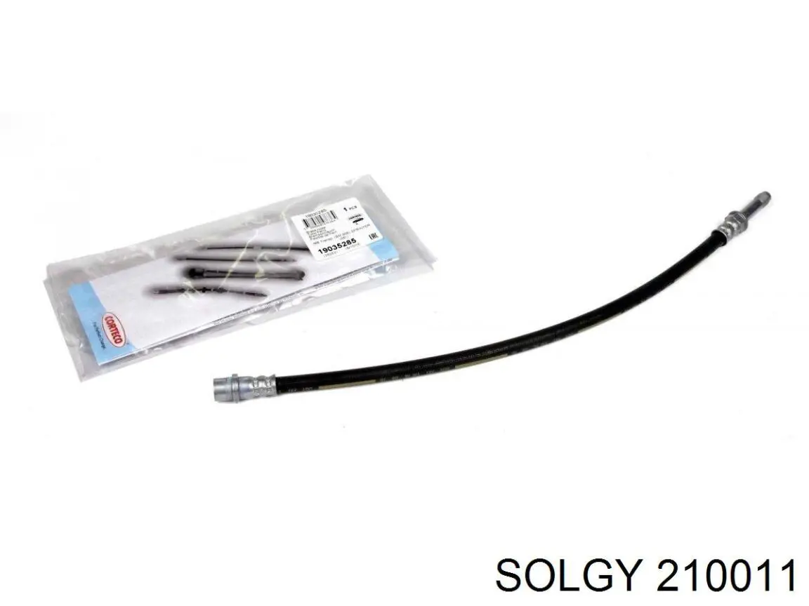 Шланг гальмівний передній Solgy 210011 ціна, від 8.45 USD