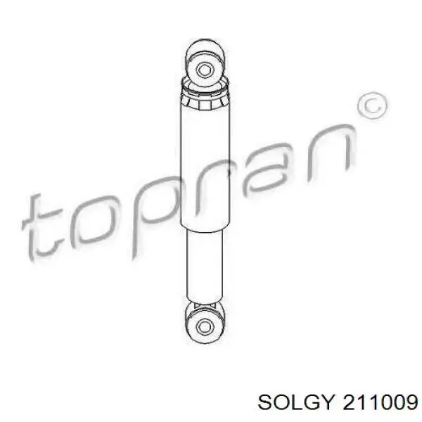 Амортизатор задній 211009 Solgy