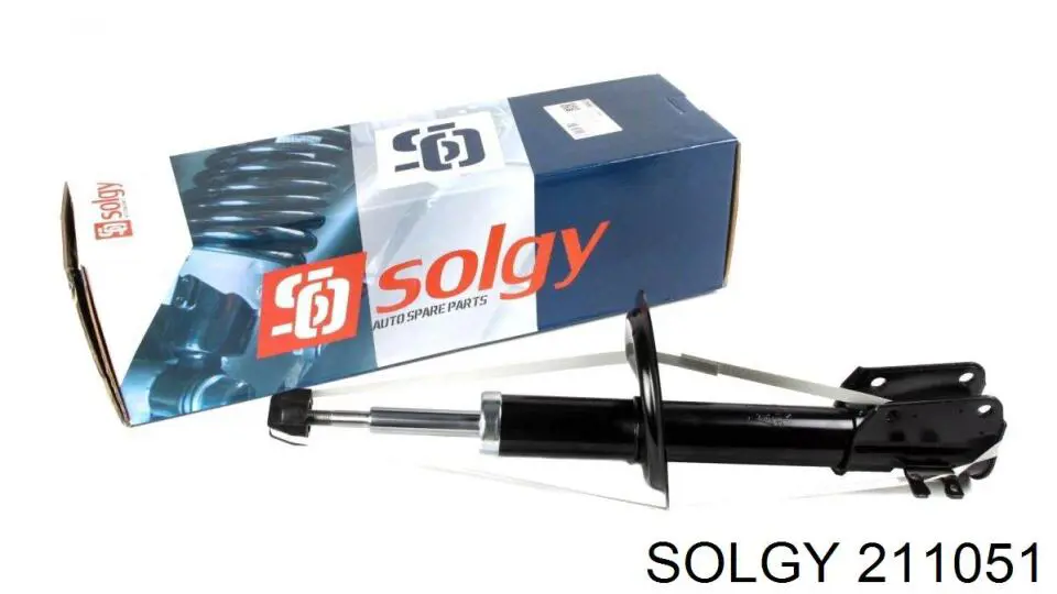 Стойка амортизатора передняя Solgy 211051 ціна, від 42.75 USD