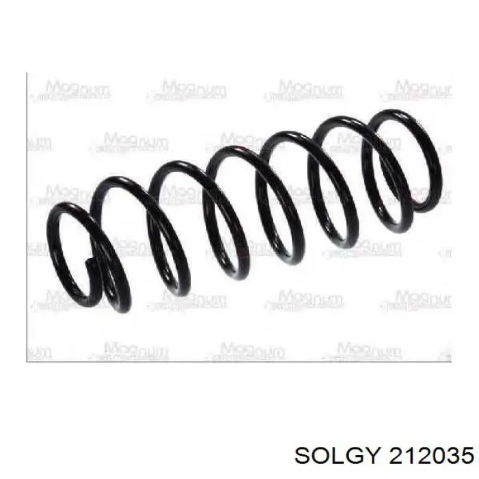 212035 Solgy Пружина підвіски задня